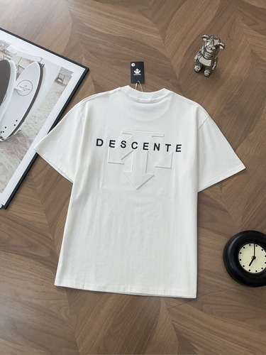 Camiseta De Letras Cóncavas Y Convexa Descente Playeras V