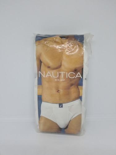 Calzoncillos Clasicos Brief Blanco Nautica 36