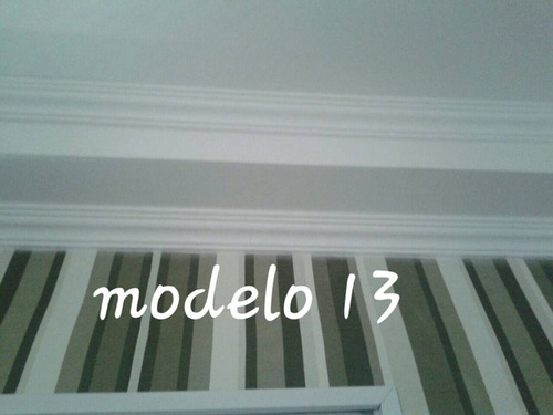 Imagem 3 de 8 de Rodateto Sanca Moldura Em Isopor Com Massa M13 28 Mts 11cm