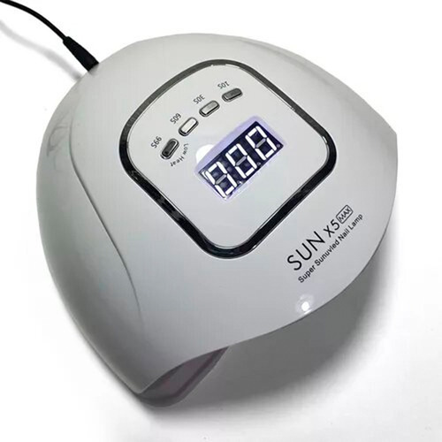 Cabina Secador Uñas Sun X5 Max 120w Uv Led Gelificadas Semi Color Blanco
