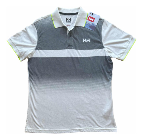 Camiseta Tipo Polo Helly Hansen Hombre Talla S F063 Original