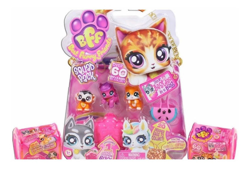 Bff Best Furry Friends Squad Pack Mejor Amigo Furry 3 Figura