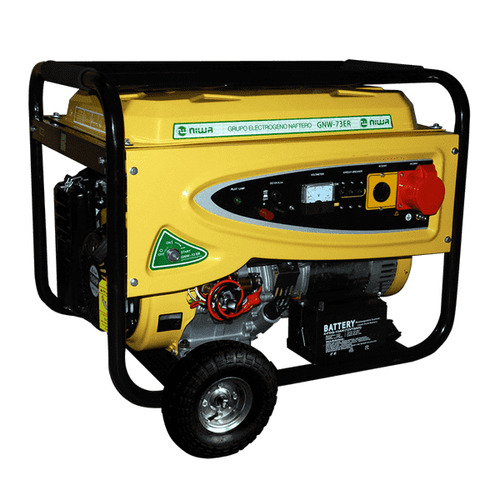 Grupo Electrógeno Generador Niwa Gnw-73-er 7kva 4t Trifásico