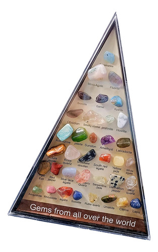 Juego De Colección Educativa De Rocas Y Minerales Amarillo