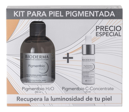 Bioderma Kit Piel Pigmentada H2o 250ml/ C-concentrado 15ml