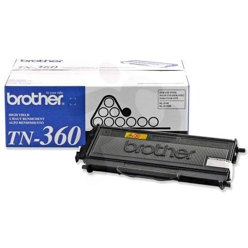 Toner Brother Tn360 2600 Hl-2140/2170w Dcp-7030/7040 Negro