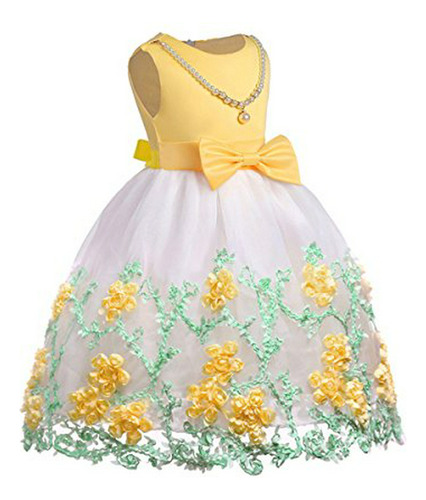 Nssmwttc Vestido De Fiesta Para Niña Princesa