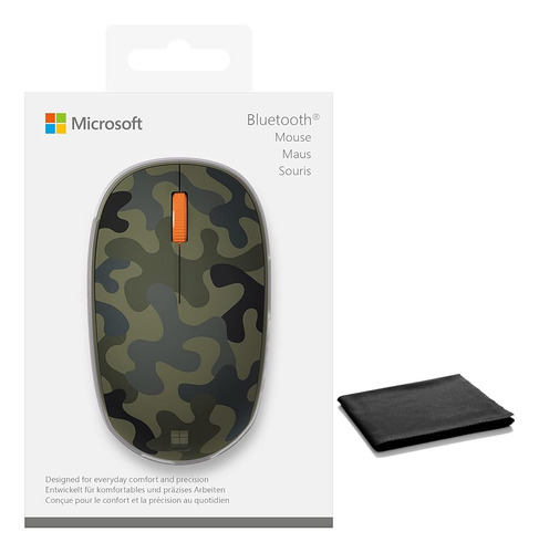 Mouse Bluetooth Inalámbrico De Microsoft Diseño Cómodo Para 