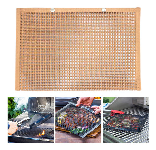 Saco De Malha Para Churrasco Ao Ar Livre Compatível Cobre