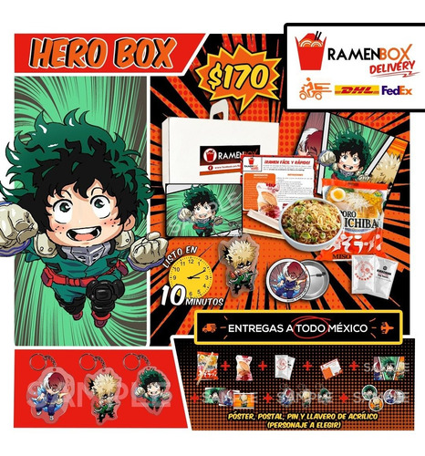 Hero Box, Ramen Y Coleccionables