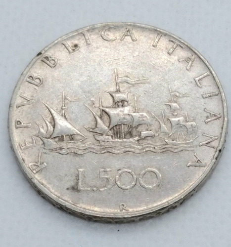 Moneda Italiana 1958 Plata