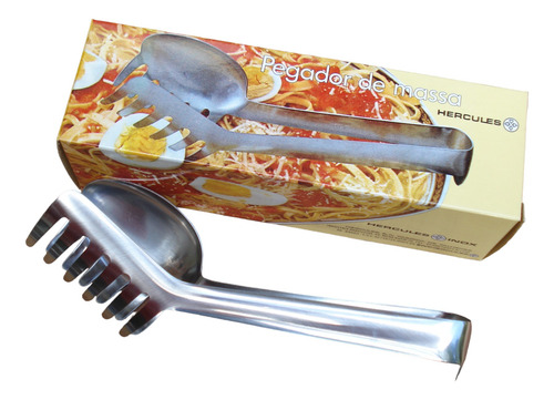 Pinza Para Fideos Pastas Acero Inoxidalbe Hercules Brasil