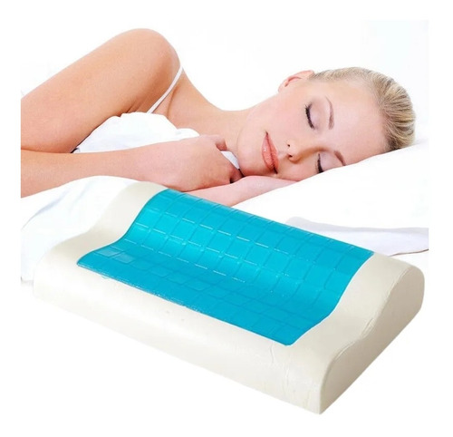 Almohada Ortopedica - Memory Foam, Con Gel Frio