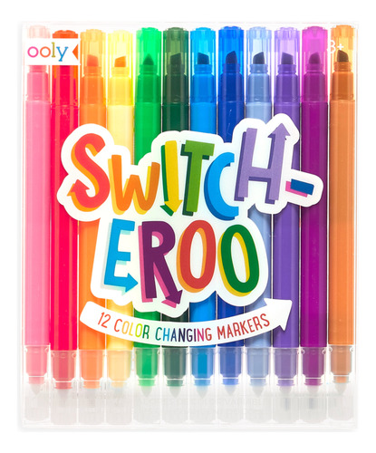 Marcadores De Cambio De Color Ooly Switch-eroo, 12 Colors