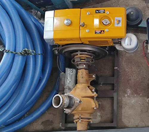 Draga De 4 Nova, Acoplada Em Motor Buffalo De 22 Cv