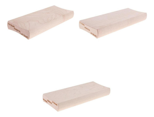 F Bloco De Lixar Com Raio De 3 Peças Para Guitarra Baixo