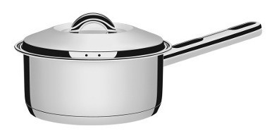 Cacerola Olla C/ Mango Tramontina 16 Cm Triple Fondo Acero
