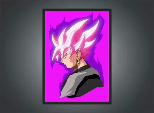 Dragon Ball Z - Quadro Decorativo Son Goku Super Saiyajin - Zona Criativa