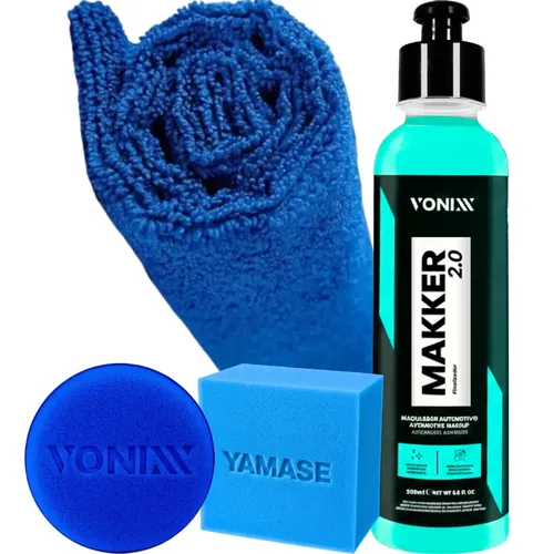 Kit Makker 240ml Vonixx com Aplicador e Pano Microfibra