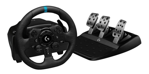Imagen 1 de 10 de Volante Y Pedales Logitech G923 True Force Pc/ps4- Revogames