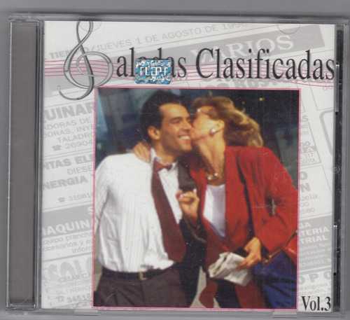 Baladas Clasificadas Vol. 3 Varios Cd Original Usado Qqf. Mz