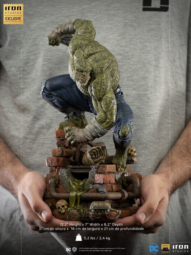 Imagem 9 de 9 de Killer Croc Deluxe Art Scale 1/10 Ccxp Exclusivo