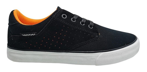 Zapatillas De Hombre Spitfire Backside Negro-blanco