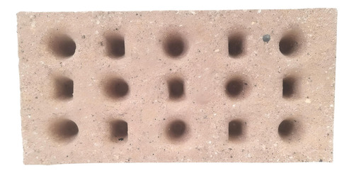 Tijolo Refratário 15 Furos 1250°c Forno/fogão - 7 Unidade