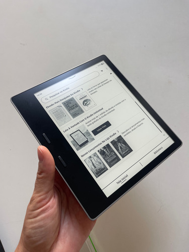 Kindle Oasis 9 Geração (modelo Cw24wi) +8gb Cinza-escuro (Usado)