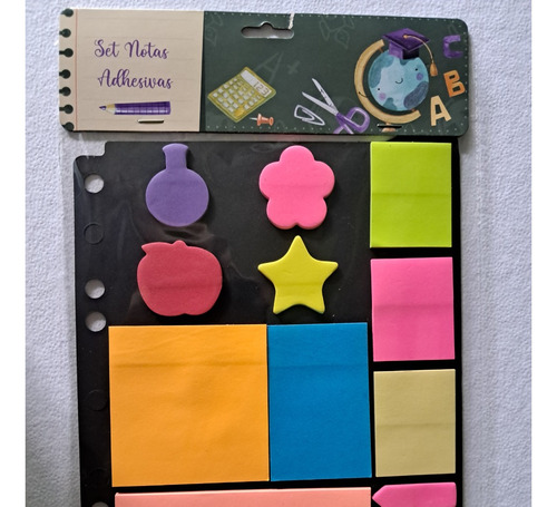 Set De Notas Adhesivas Para Carpeta (Usado)