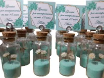 Comprar Souvenir Frasquitos 15 Años,souvenir Boda, Flores Pack X 10