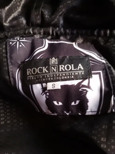 Nueva Chaqueta Unisex Estampada Rocknrolla Oversize Talla S-xl