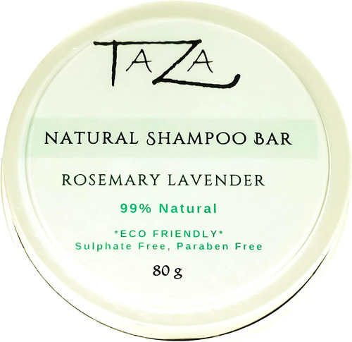 Barra De Shampoo De Lavanda Com Alecrim Natural Premium Taza