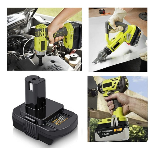 Adaptador De Batería Dm18rl Usb Para Dewalt De 20 V A Herram