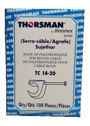 Grapa Thorsman Tc14-20 (100 Pza) 3105-00100