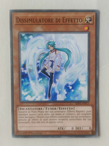 Yugioh! Tcg Effect Veiler Sdpl-it017 1st Ed (italy)