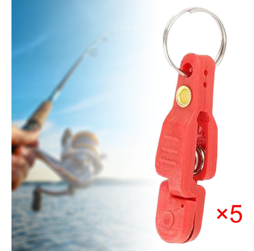 Clips De Liberación De Tensión Pesada De 5 Rojo Rojo