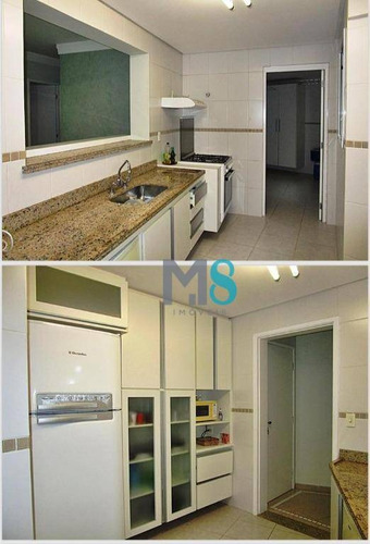 Imagem 3 de 17 de Apartamento Com 3 Dormitórios À Venda, 120 M² Por R$ 1.800.000,00 - São Lourenço - Bertioga/sp - Ap0163
