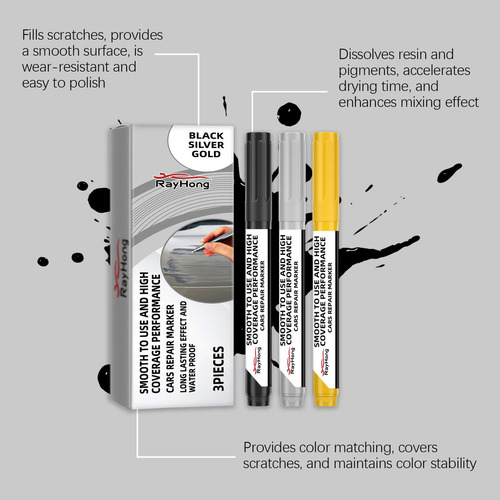Bolígrafo De Reparación De Color, 10 Ml, Pintura De Coche, R