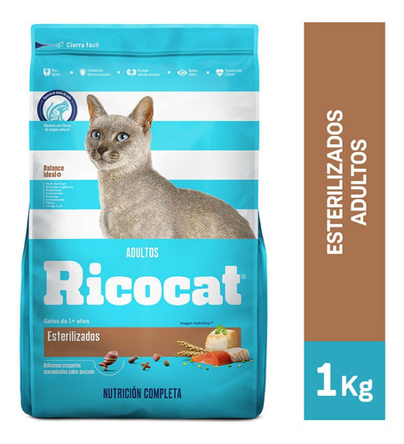 Ricocat Esterilizados Adultos 1 Kg