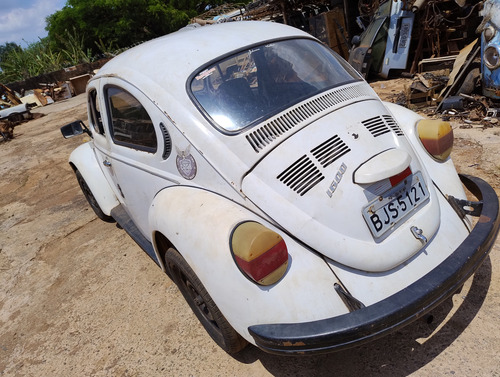 Fusca 1600 Raro Modelo Após O Bizorrão 1600s P/ Restauração
