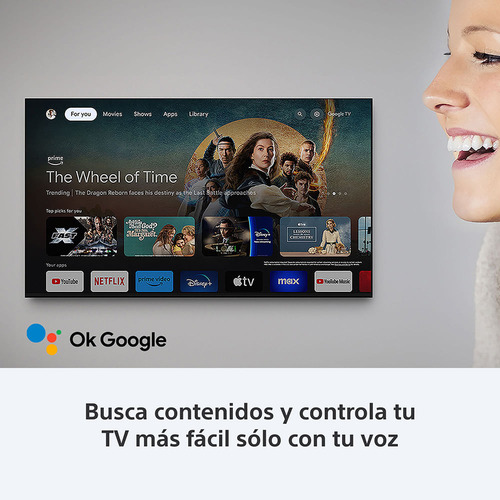Televisor Sony K-55s30 Bravia 3 4k Hdr Processor X1 Google