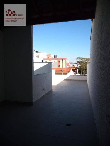 V. Linda - Aptº Cobertura S/ Cond. - 113m² A.u. - 2 Dormt. - 2 Vagas - Co0516