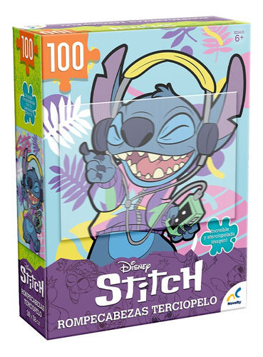 Rompecabezas Especial Aterciopelado Stitch