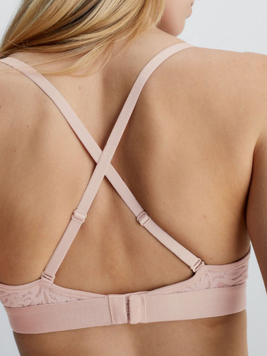 Bralette Calvin Klein Unlined I Top De Encaje Mujer Original