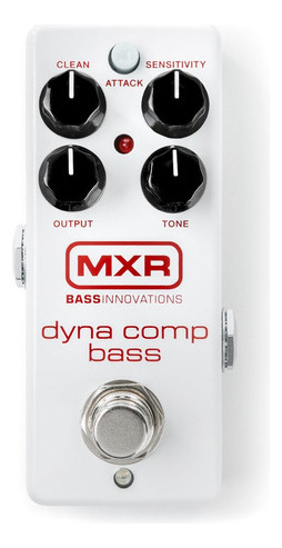 Pedal Mxr M282 Dyna Comp Bass Mini Dunlop M 282 Color Blanco