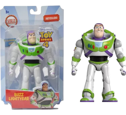 Toy Story 4 Buzz Lightyear Muñeco Articulado 13 Cm Original