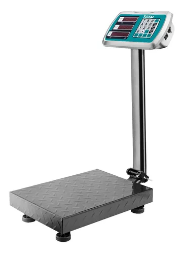 Báscula industrial digital Megatronic 300KG diamantada 300kg con mástil  220V