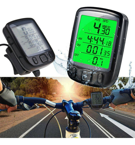 K Velocímetro Odómetro Ordenador Pantalla Lcd Digital -