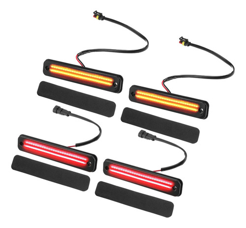 4 Luces De Marcador Lateral Para Hummer H2 2003-2009